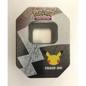 Pokemon TCG Celebration Tin. 25th Anniversary - EMPTY TIN, NO CARDS INCLUDED